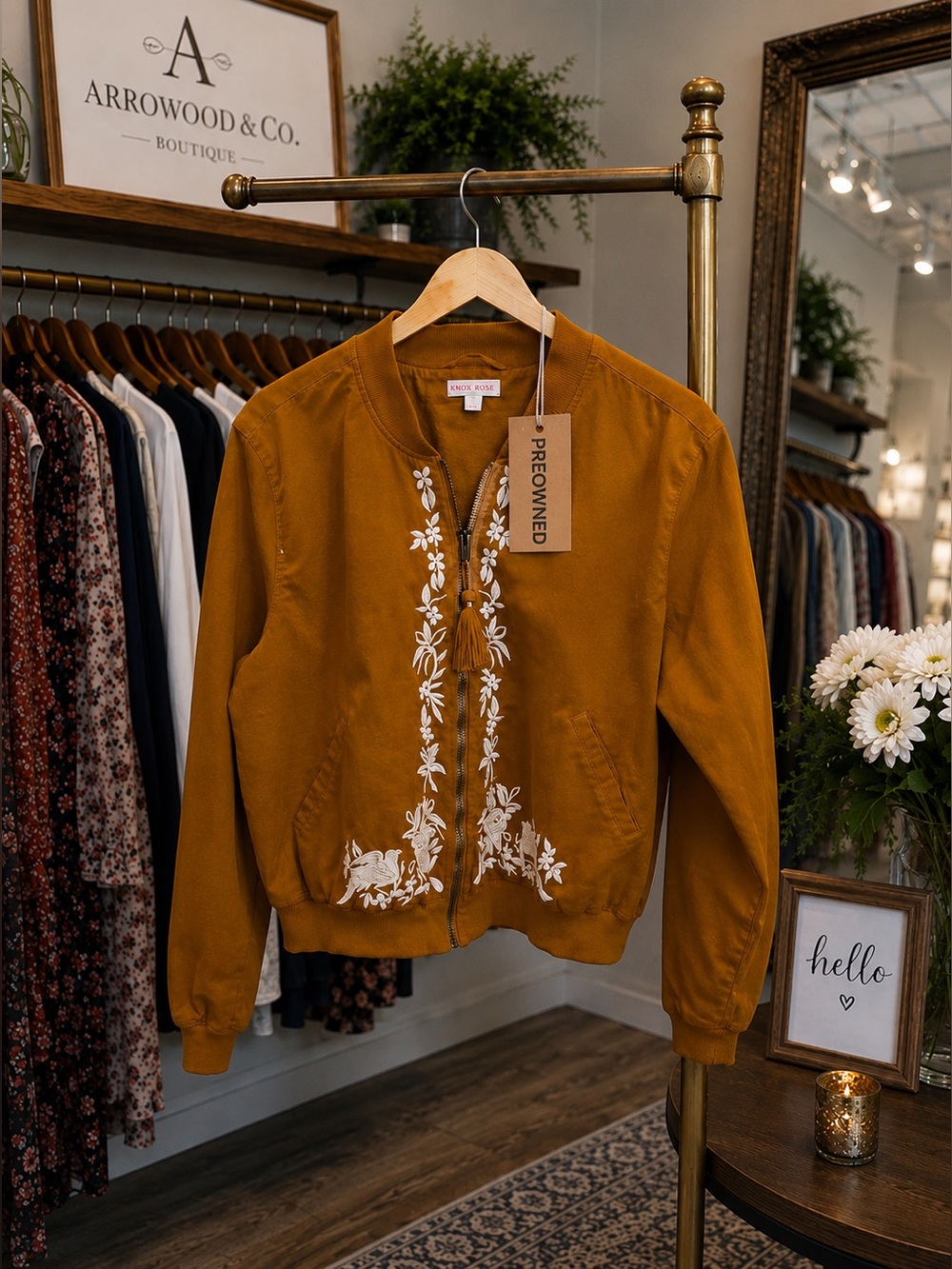 #31: Preowned Knox Rose Bomber Jacket